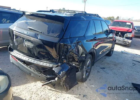 2021 Ford Explorer Xlt z USA, uszkodzony, nr VIN 1FMSK7DH7MGA37258